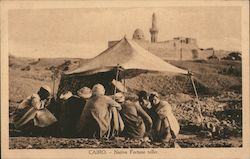 Native Fortune Teller Postcard
