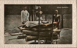 Hindu Cremation Postcard