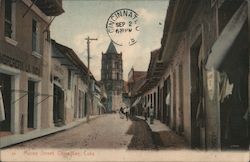 View of Maceo Street Camaguey, Cuba Postcard Postcard Postcard
