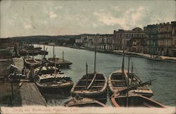 Docks and Warehouses Postcard