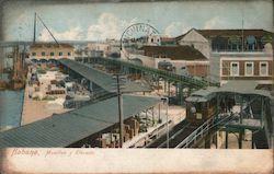 Muelles y Elevado Postcard