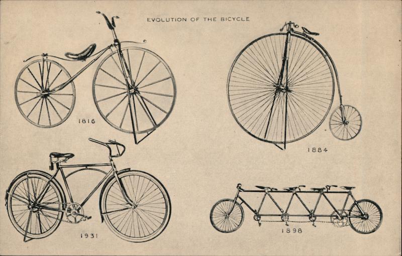 Bikes Benhamin Franklin Memorial and the Franklin Institute Philadelphia Pennsylvania