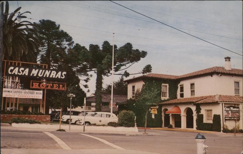 Casa Munras Hotel Monterey, CA Postcard