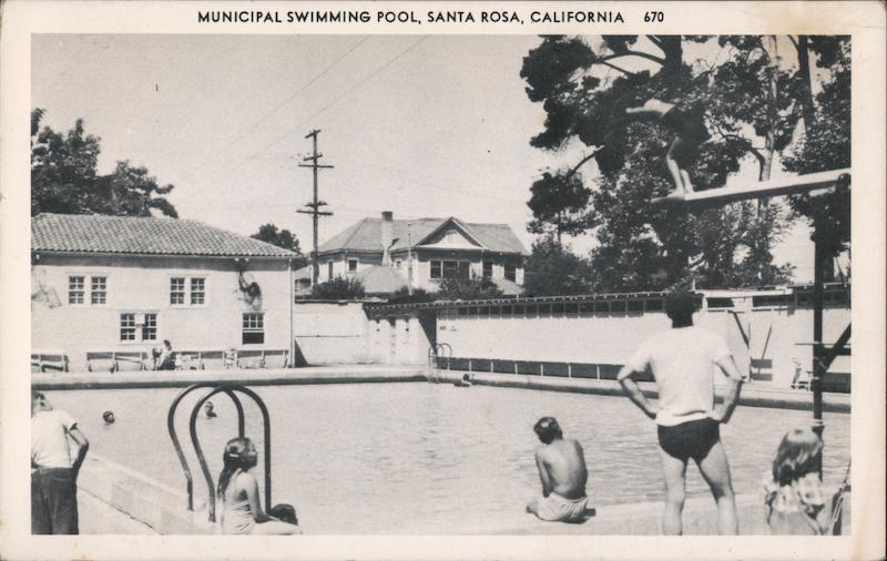 Municipal Swimming Pool Santa Rosa California