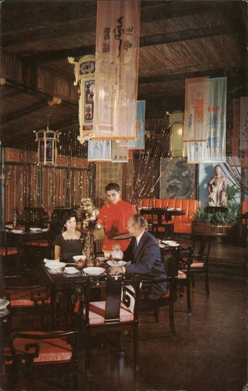 Sheraton-Dalles Hotel Dining Room Dallas Texas