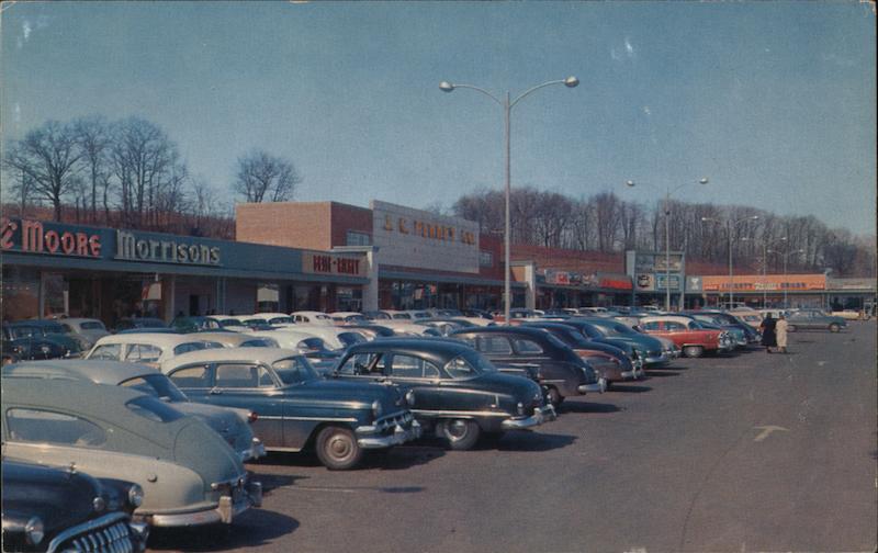 Shopping Center and Parking Lot - Hamden, Conn. Connecticut