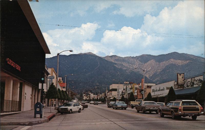 Street Scene Monrovia California