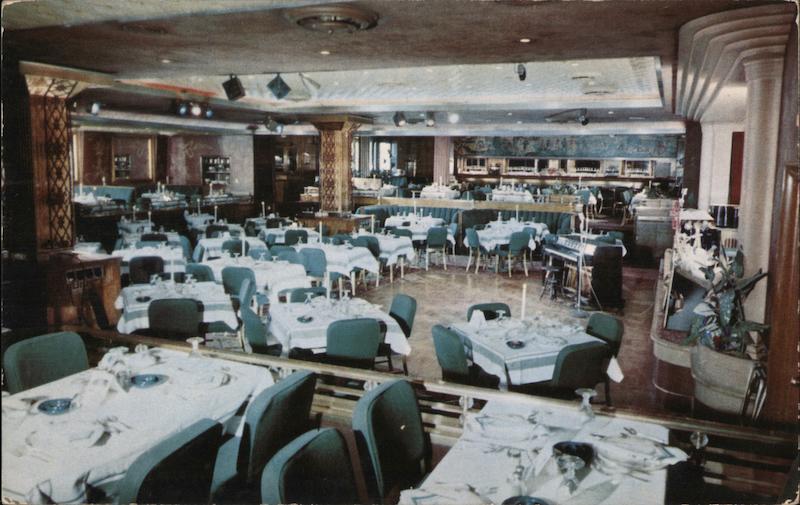 Interior View of Restaurant-Lounge Extraordinaire Kansas City Missouri