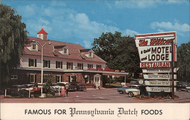 The Willows Restaurant Motel & Lodge Lancaster Pennsylvania