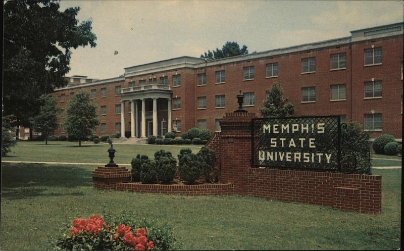 West Hall Memphis State University Tennessee