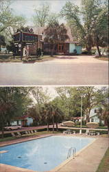 A Beautiful View of Thomasville Motor Court Postcard