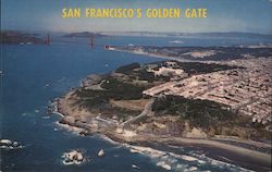 Golden Gate Bridge Postcard