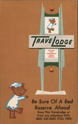 Travelodge Hotel Sleepy Bear Baton Rouge, LA Postcard Postcard Postcard