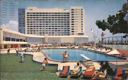 Deauville Hotel MIami Beach, FL Postcard Postcard Postcard