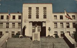 Main Entrance, County Court House Postcard