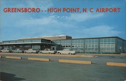 Greensboro---Highpoint, N.C. Airport North Carolina Postcard Postcard Postcard