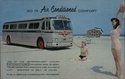 Go in Air Conditioned Comfort Postcard
