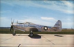 Bell P-63A "Kingcobra" Fighter Postcard