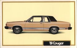 1981 Cougar Postcard