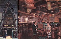 Kon-Tiki Restaurant, Sheraton-Mt. Royal Hotel Postcard