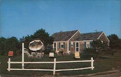 Pleasant Bay Village Motor Court, Chathamport, Cape Cod Postcard