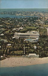 Aerial View of the Elbow Beach Surf Club Postcard