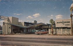 Autolodge Phoenix Downtown Arizona Postcard Postcard Postcard