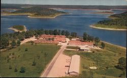 Crow-Barnes Resort Postcard