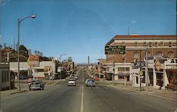 Port Angeles Street Scene Washington Postcard Postcard Postcard