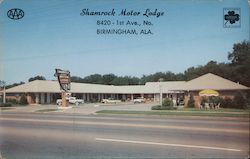 Shamrock Motor Lodge - 8420-1st Ave., No. Postcard