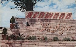 Redwood Lodge Postcard