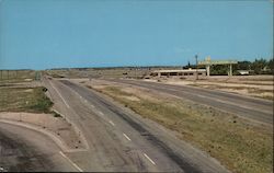 Highway US 66 at Cline's Corner Postcard