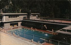 Aquacourt, Kootenay National Park Radium Hot Springs, BC Canada British Columbia Postcard Postcard Postcard