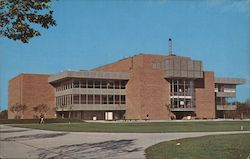 Wickes Hall, Saginaw Valley College Postcard