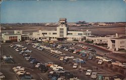 Lockheed Air Terminal Burbank, CA Orville Logan Snider Postcard Postcard Postcard