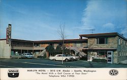 Mar-Lyn Motel Postcard