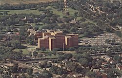 Veterans Administration Hospital Postcard
