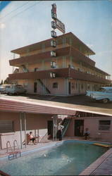 Sandman Motel Postcard