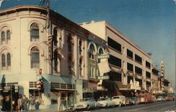 Center Street looking to the Northwest Postcard