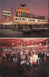 Honest John's Casino Postcard