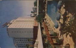 Hollywood Roosevelt Hotel and Promenade Postcard