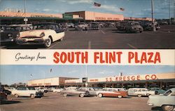 South Flint Plaza Michigan Postcard Postcard Postcard