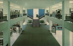 Tulsa City County Library, Central Library Oklahoma Postcard Postcard Postcard