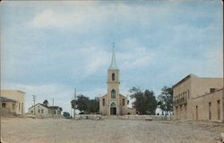 Church from "Viva Zapata" Roma, TX Postcard Postcard Postcard