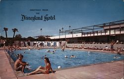Greetings From the Disneyland Hotel Anaheim, CA R.W. Pinkerton Postcard Postcard Postcard