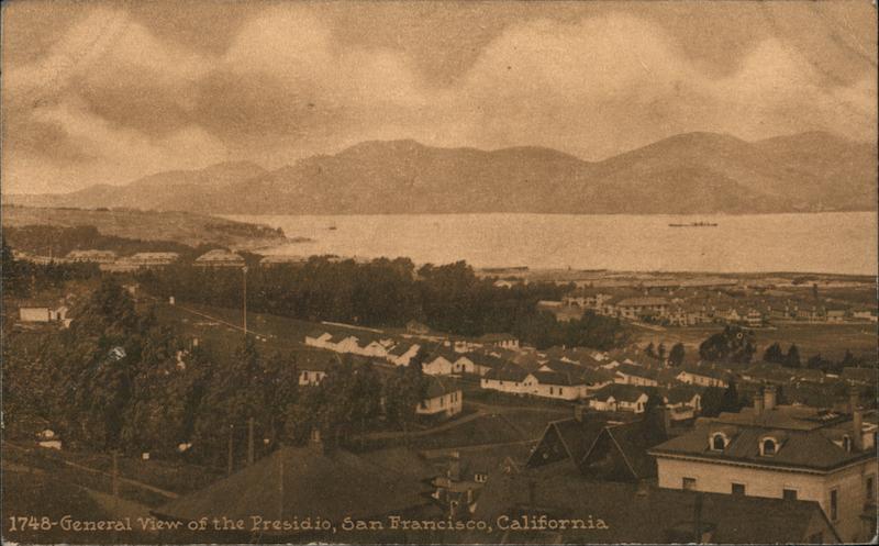 General View of the Presidio San Francisco California