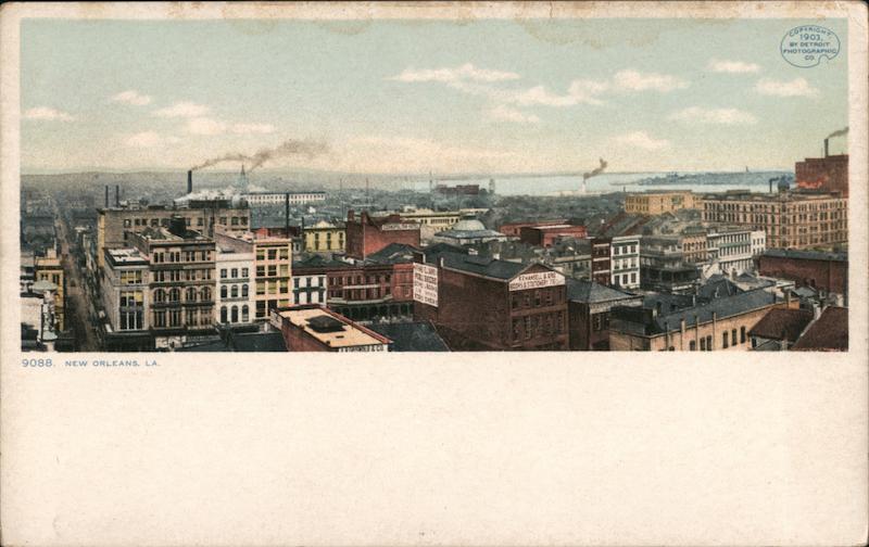 Aerial View of New Orleans Louisiana