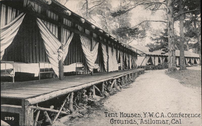 Tent Houses, Y.W.C.A. Conference Grounds Asilomar California