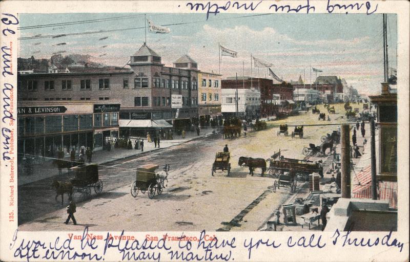 Van Ness Avenue San Francisco California