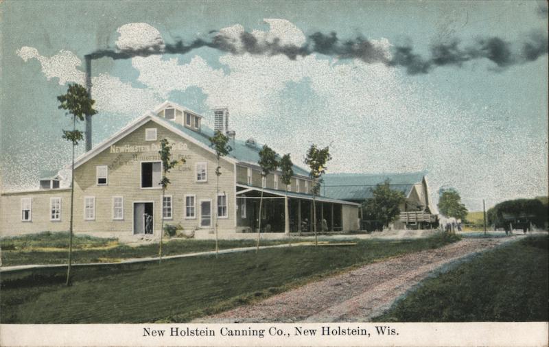 Exterior View of New Holstein Canning Co. Wisconsin